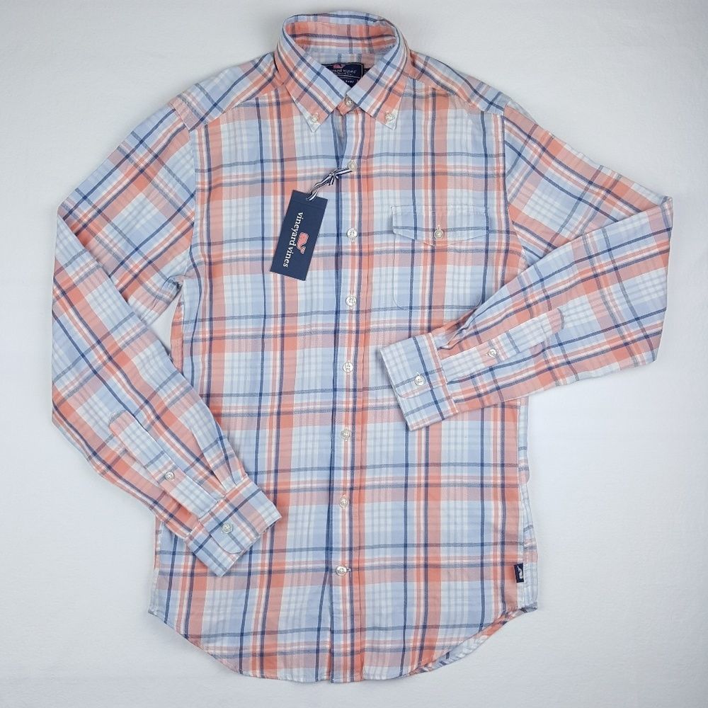 Vineyard Vines Mens Slim Fit Crosby Button Down